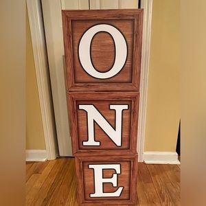 3pcs Brown Boxes for baby shower or birthday parties.